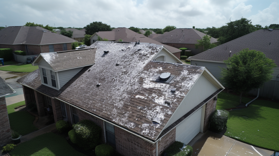 Detecting Roof Hail Damage in Houston, TX: A